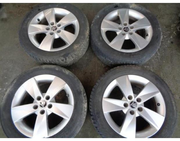 set janta aliaj skoda fabia 2 1.2tdi 195/55 r15