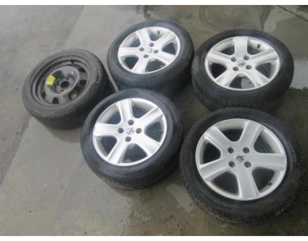 set jante aliaj 205/55 r16 peugeot 307 1.6hdi 9hz
