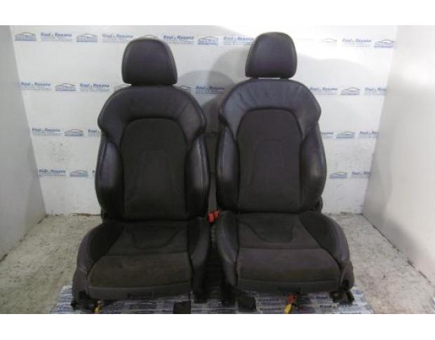 set scaune cu bancheta piele cu material s line audi a4 2.0tdi cag