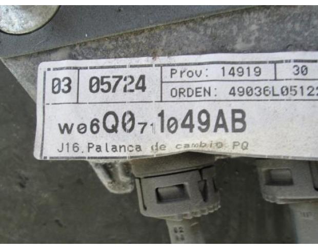 timonerie cutie viteza seat cordoba 1.4 16v bby cod 6q0711049ab