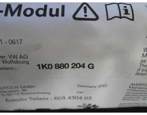 vand airbag pasager vw golf 5 1.6fsi 1k0880204g