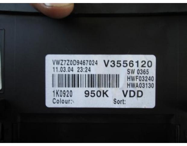 vand ceas bord vw golf 5 1.6fsi 1k0920950k