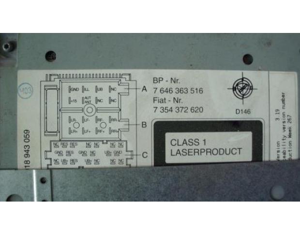 vindem 7354372620 cd audio fiat doblo