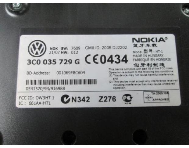 vindem calculator bluetooth 3c0035729g vw golf 5 combi 1.9tdi bls