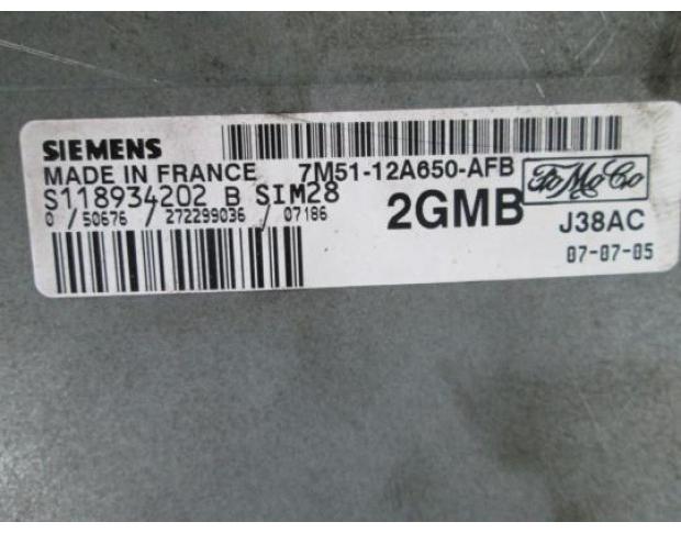 vindem calculator motor 7m5112a650afb ford focus 2 1.6b shda