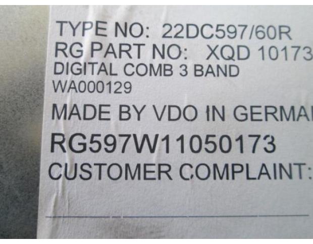 vindem casetofon 22dc59760r land rover freelander 2.0d 204d