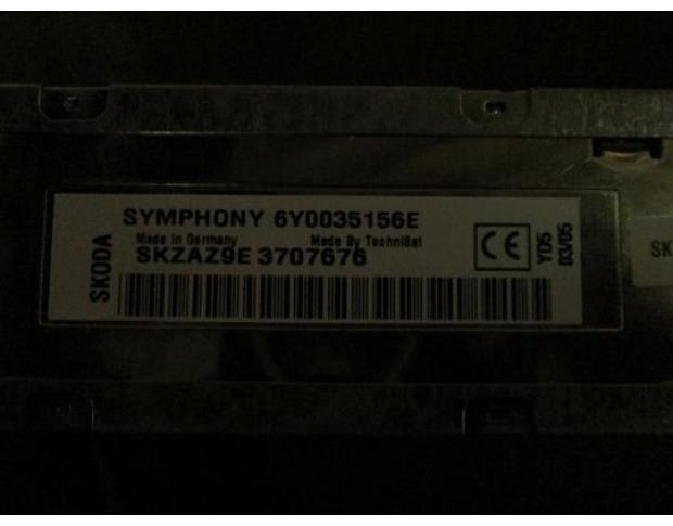 vindem cd audio 6y0035156e skoda fabia 1.9sdi
