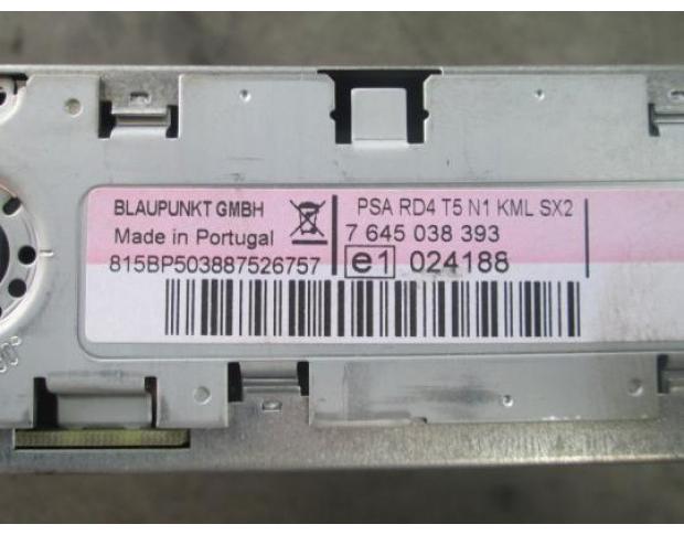 vindem cd audio 7645038393 peugeot 307 1.6hdi 9hz