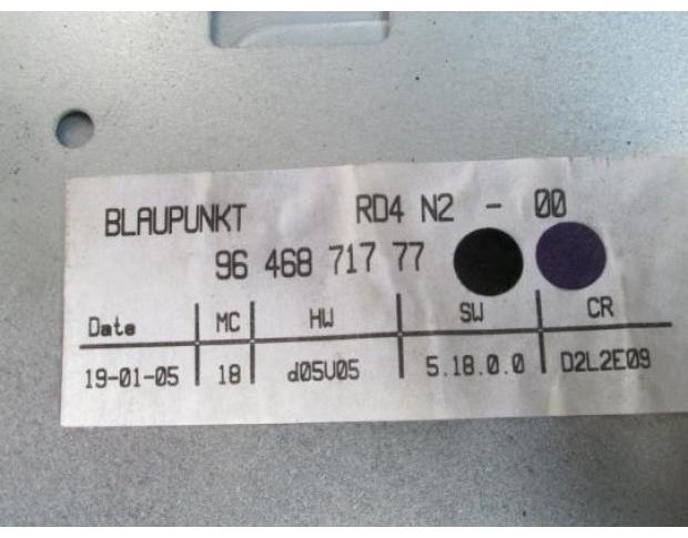 vindem cd audio 9646871777 peugeot 407 2.0hdi rhr