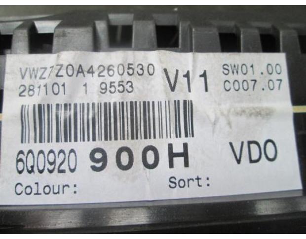 vindem ceas bord vw polo 1.2 12v cod 6q0920900h