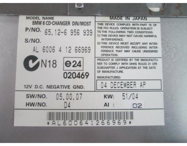 vindem magazie cd bmw 530 e60 3.0d cod 6956939