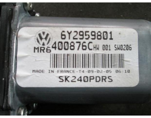 vindem motoras macara stanga fata 6y2959801 skoda fabia 1.9sdi
