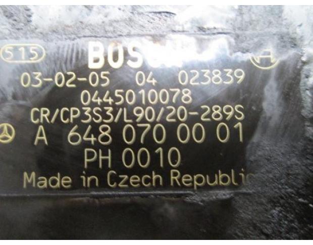 vindem pompa inalta  a6480700001 mercedes e 220 cdi w211